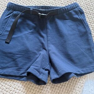 The North Face Dark Blue Athletic Shorts